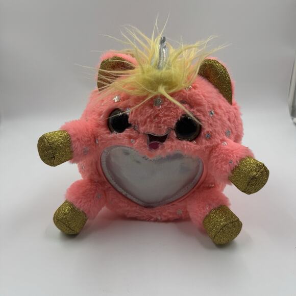 ZURU Surprise Unicorn Cat Rainbocorns Fairycorn 11" Pink Plush Stuffed Doll VGC - Picture 1 of 4